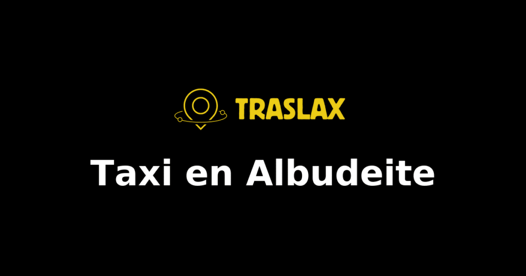 Taxi y traslado en Albudeite