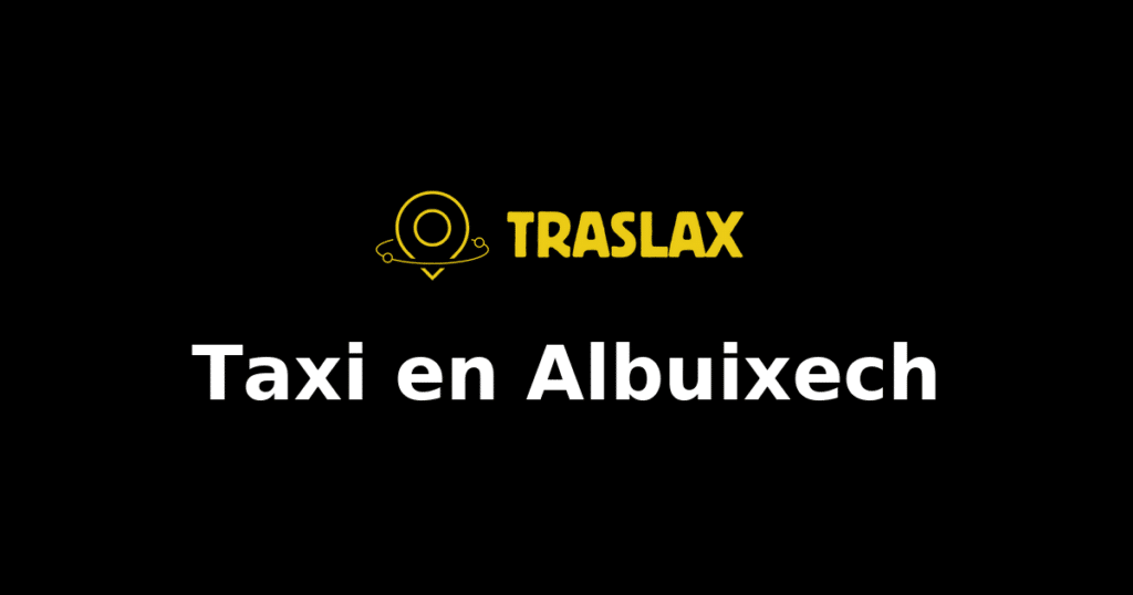 Taxi y traslado en Albuixech