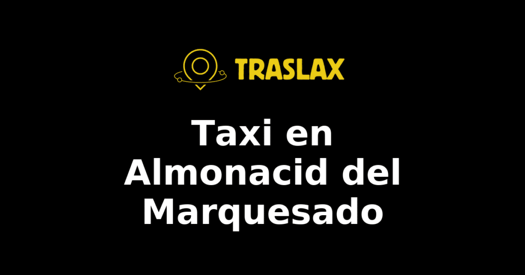 Taxi y traslado en Almonacid del Marquesado