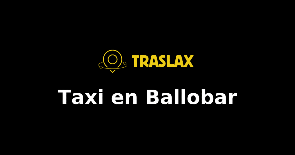 Taxi y traslado en Ballobar