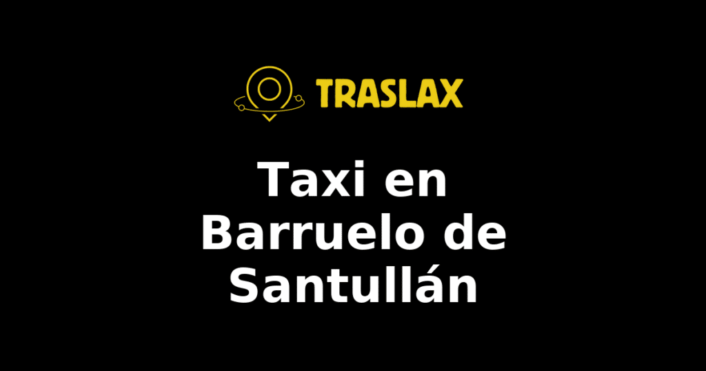 Taxi y traslado en Barruelo de Santullán