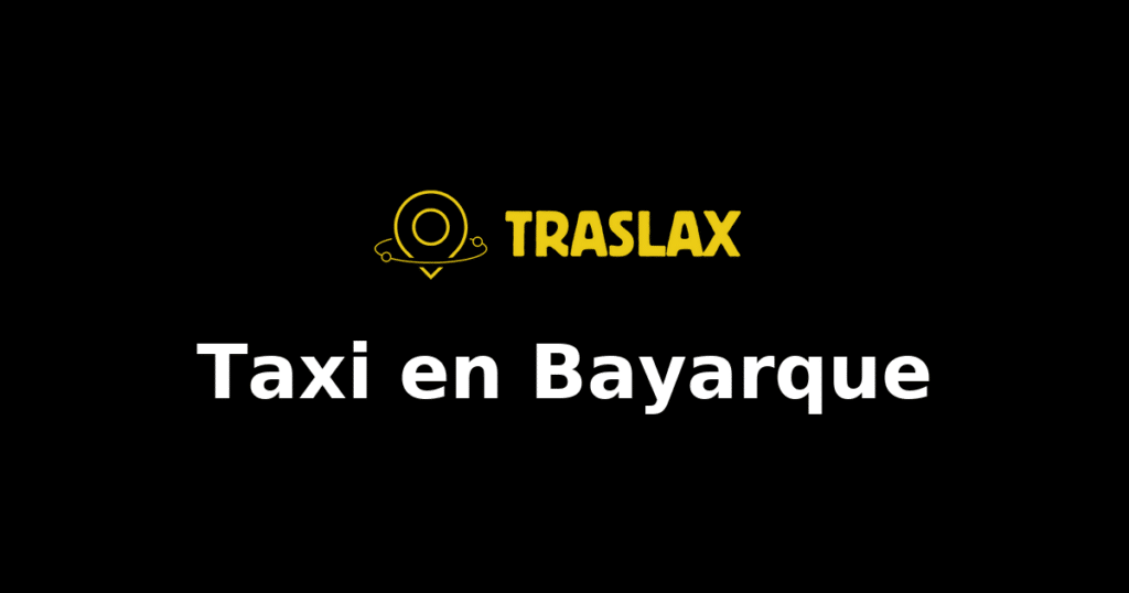 Taxi y traslado en Bayarque