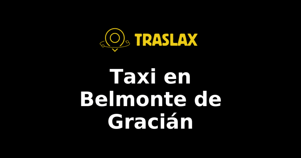 Taxi y traslado en Belmonte de Gracián