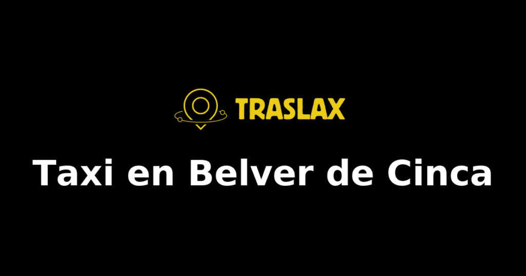 Taxi y traslado en Belver de Cinca