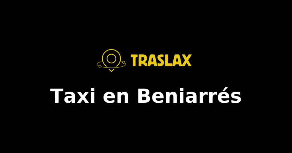 Taxi y traslado en Beniarrés