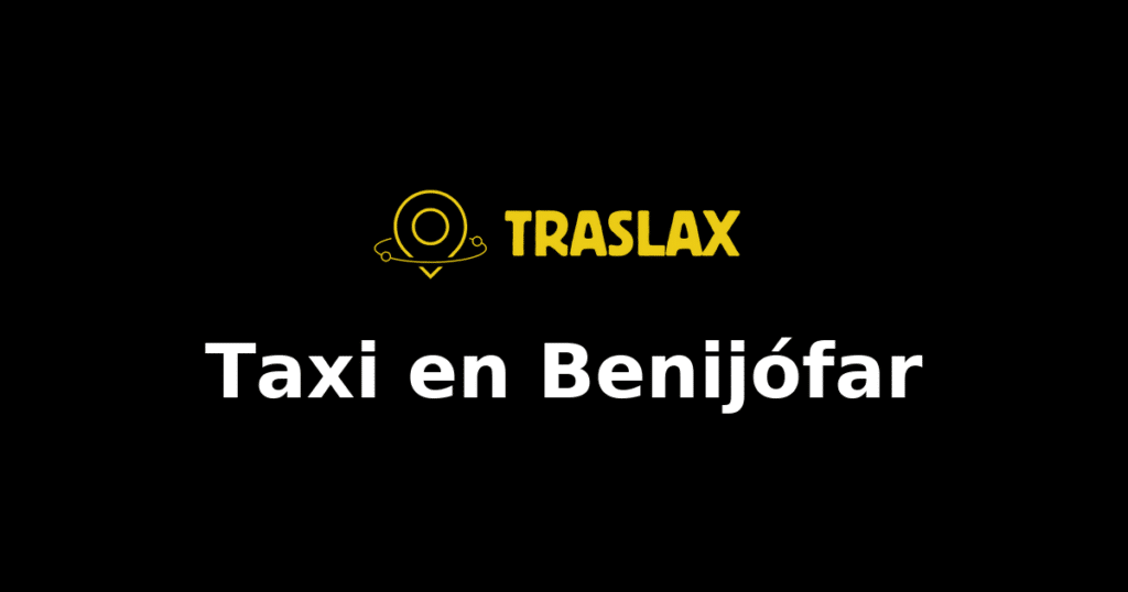 Taxi y traslado en Benijófar