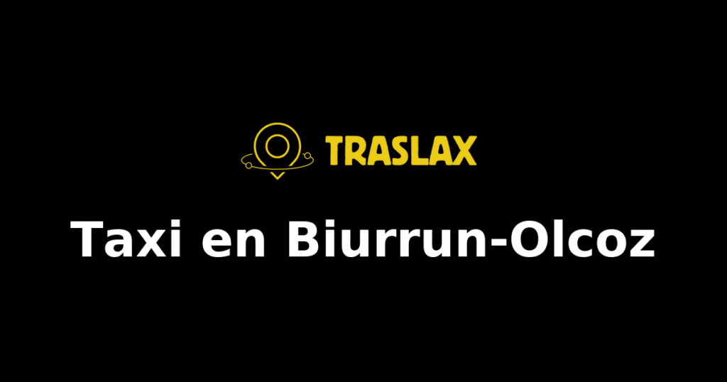 Taxi y traslado en Biurrun-Olcoz