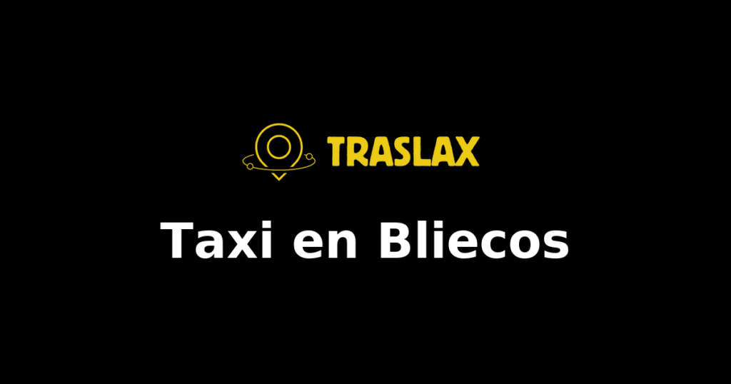 Taxi y traslado en Bliecos
