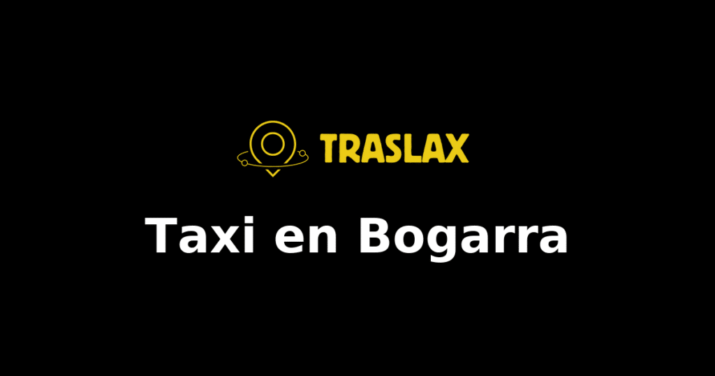 Taxi y traslado en Bogarra