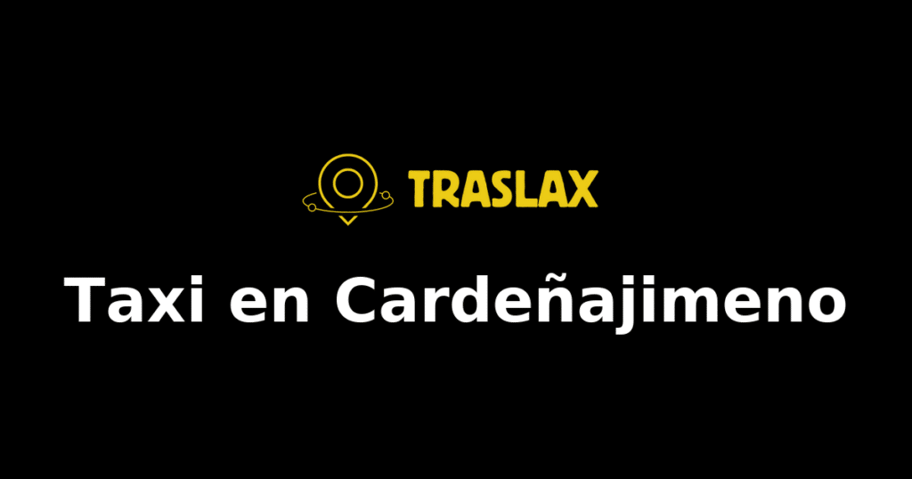 Taxi y traslado en Cardeñajimeno