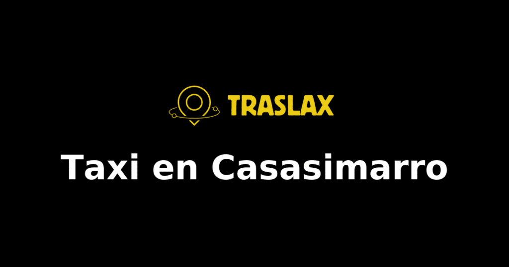 Taxi y traslado en Casasimarro