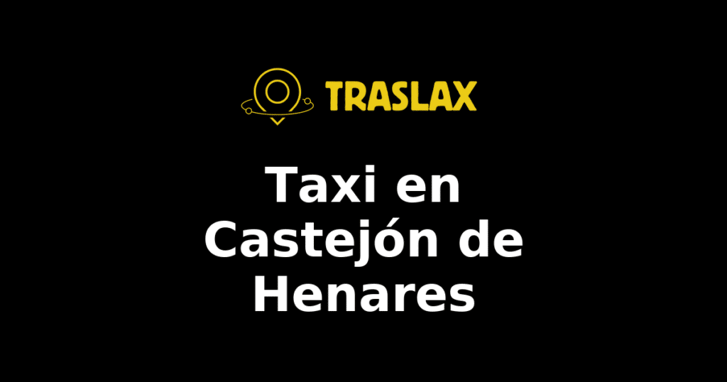 Taxi y traslado en Castejón de Henares