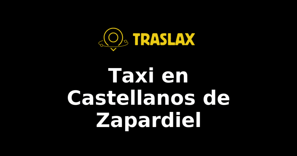 Taxi y traslado en Castellanos de Zapardiel