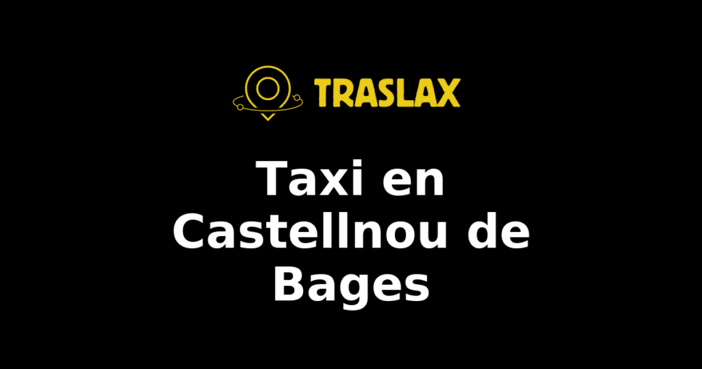 Taxi y traslado en Castellnou de Bages