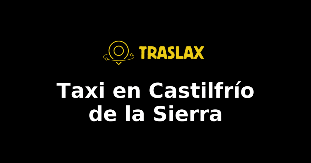 Taxi y traslado en Castilfrío de la Sierra