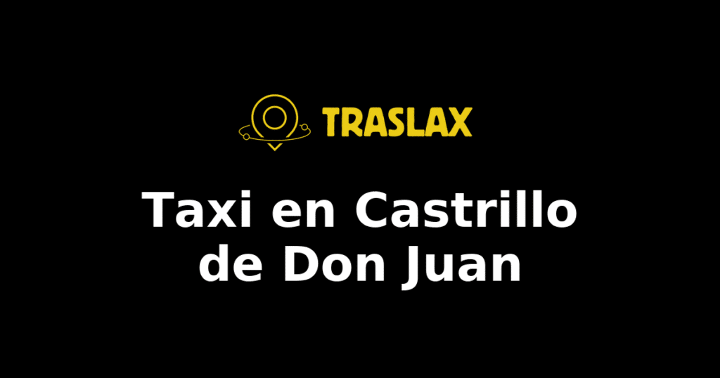 Taxi y traslado en Castrillo de Don Juan
