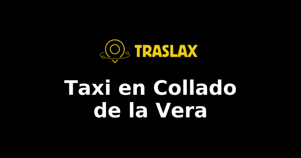 Taxi y traslado en Collado de la Vera