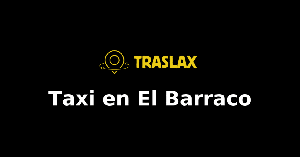 Taxi y traslado en El Barraco