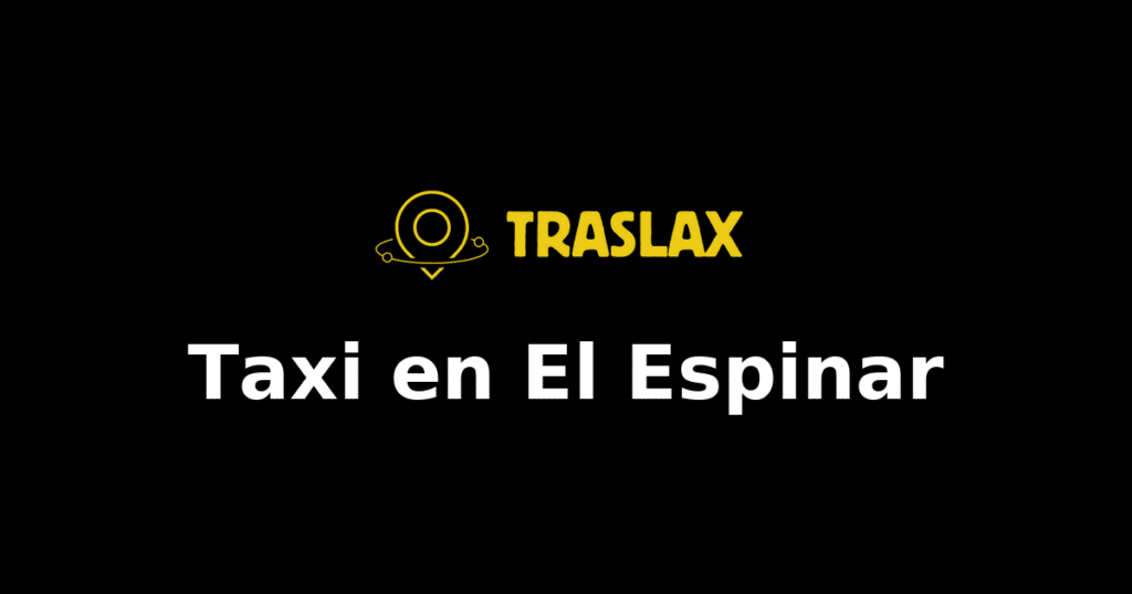 Taxi y traslado en El Espinar