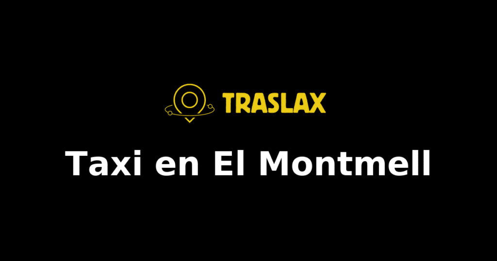 Taxi y traslado en El Montmell
