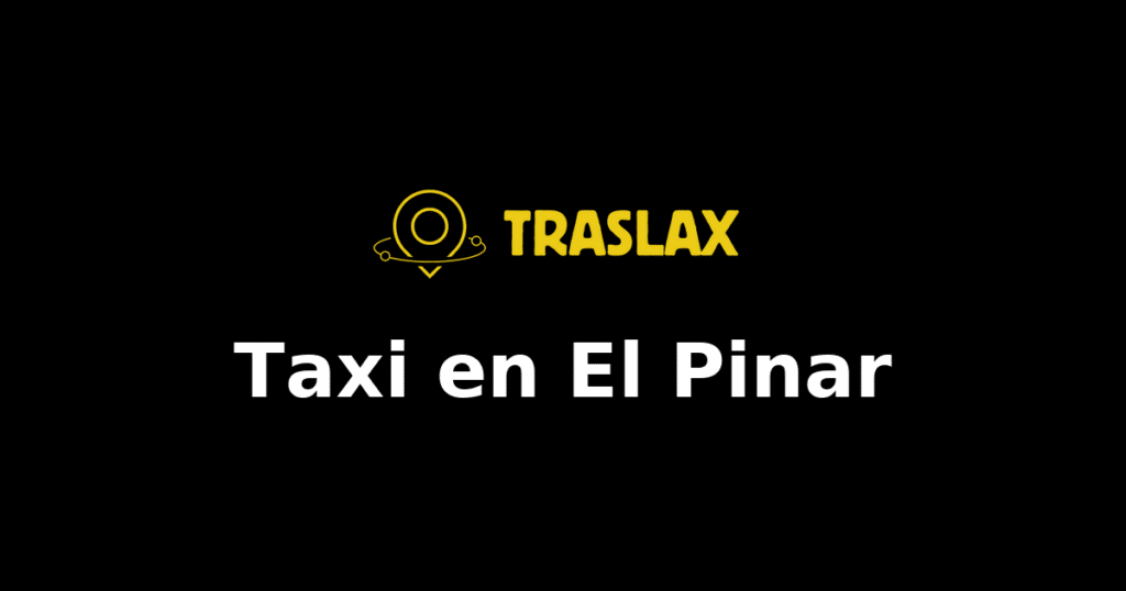 Taxi y traslado en El Pinar