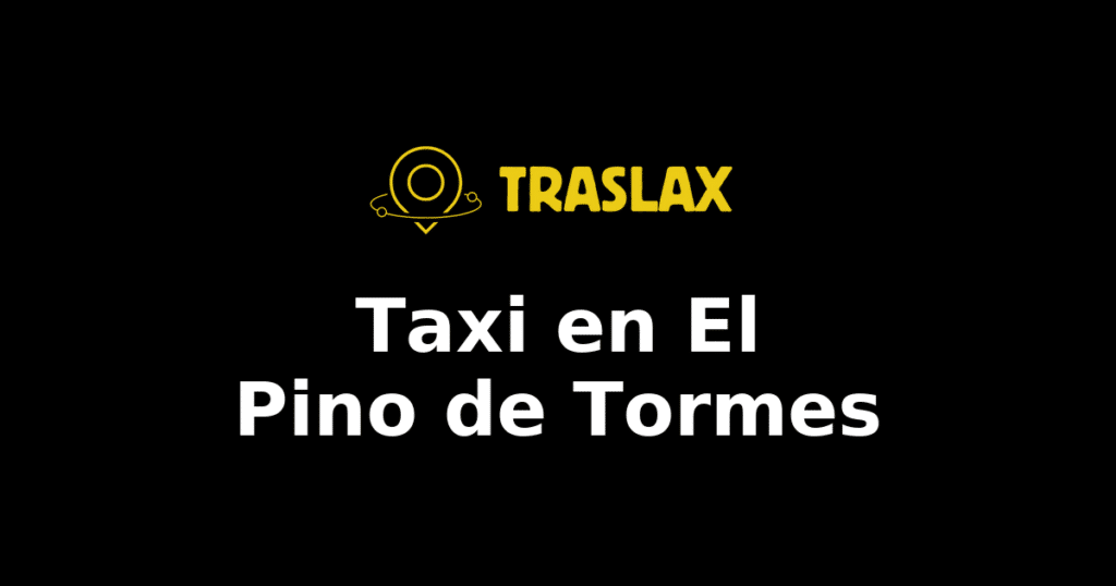 Taxi y traslado en El Pino de Tormes