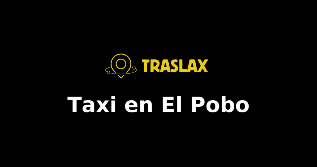 Taxi y traslado en El Pobo