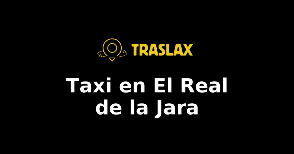 Taxi y traslado en El Real de la Jara