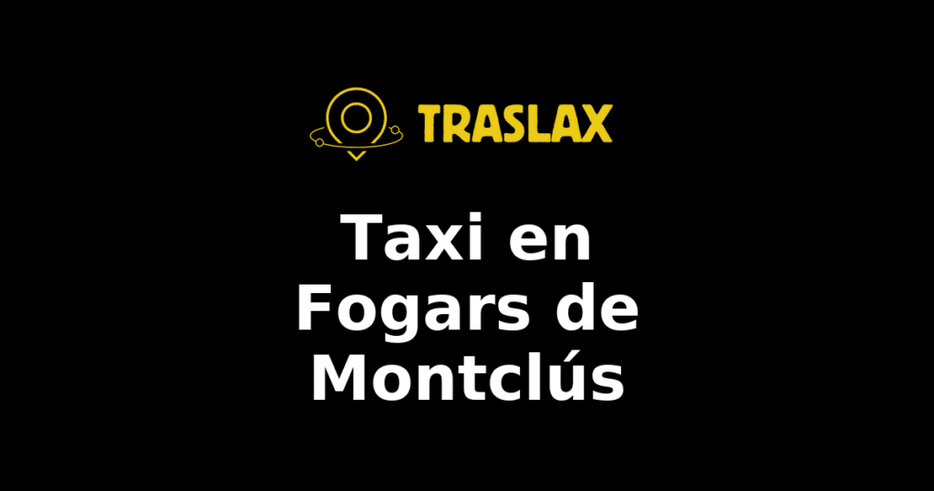 Taxi y traslado en Fogars de Montclús