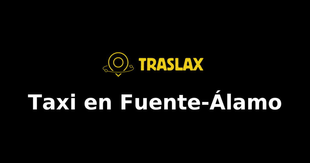 Taxi y traslado en Fuente-Álamo