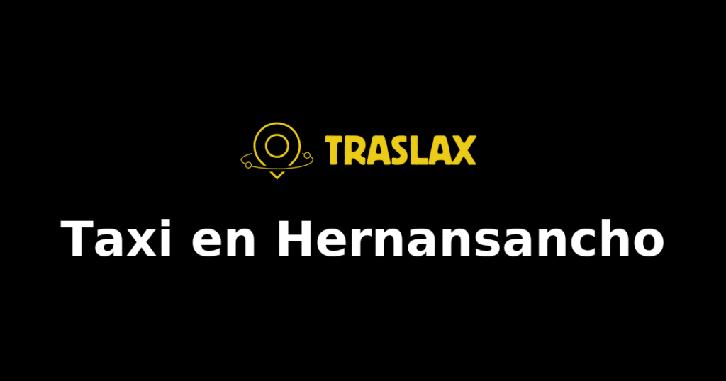 Taxi y traslado en Hernansancho