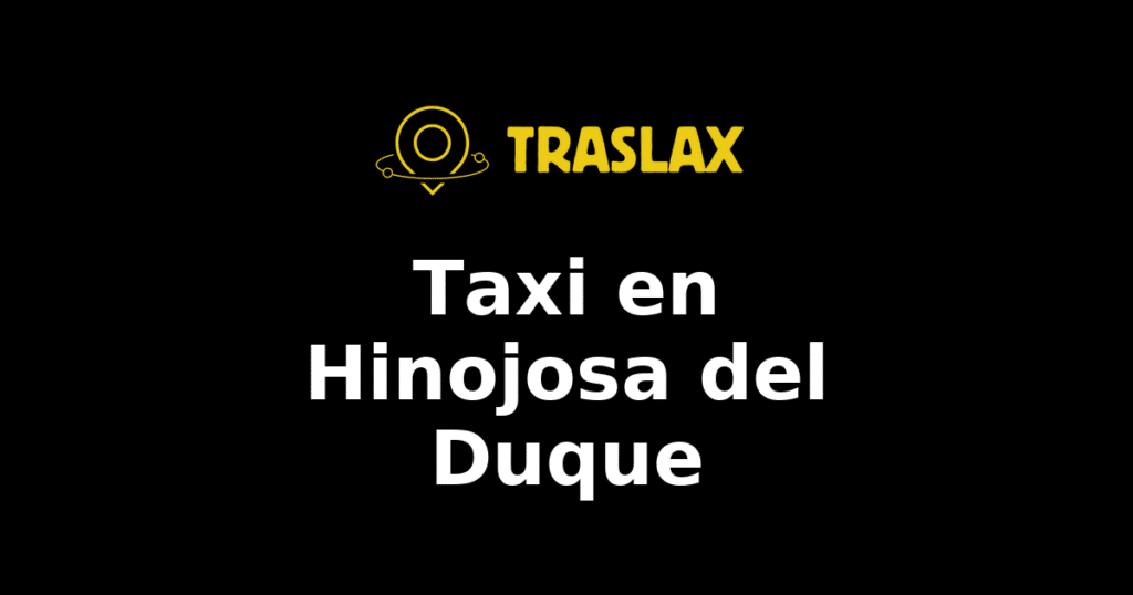 Taxi y traslado en Hinojosa del Duque