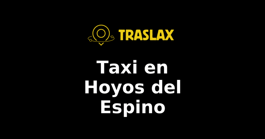 Taxi y traslado en Hoyos del Espino