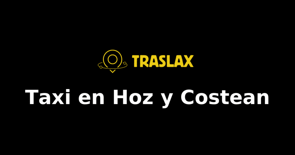 Taxi y traslado en Hoz y Costean