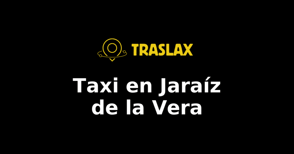 Taxi y traslado en Jaraíz de la Vera