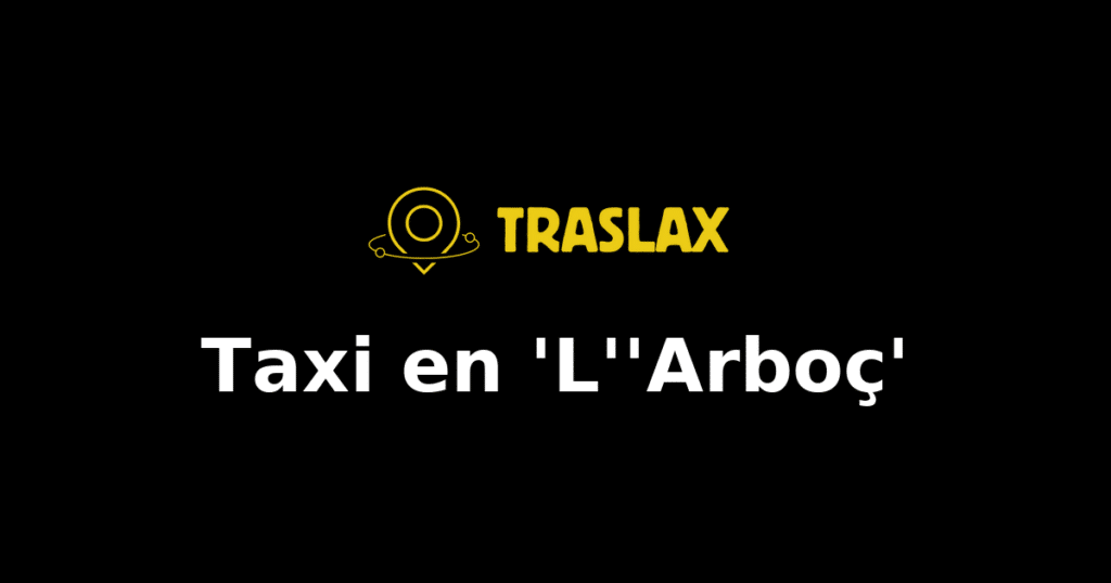Taxi y traslado en 'L''Arboç'