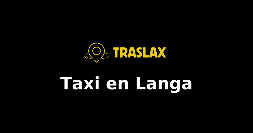 Taxi y traslado en Langa