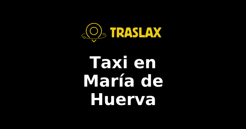 Taxi y traslado en María de Huerva