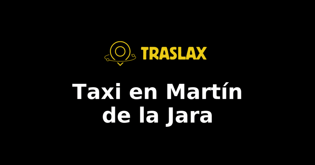 Taxi y traslado en Martín de la Jara