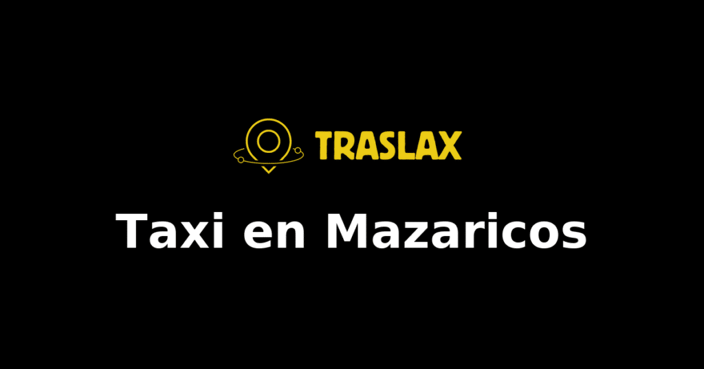Taxi y traslado en Mazaricos