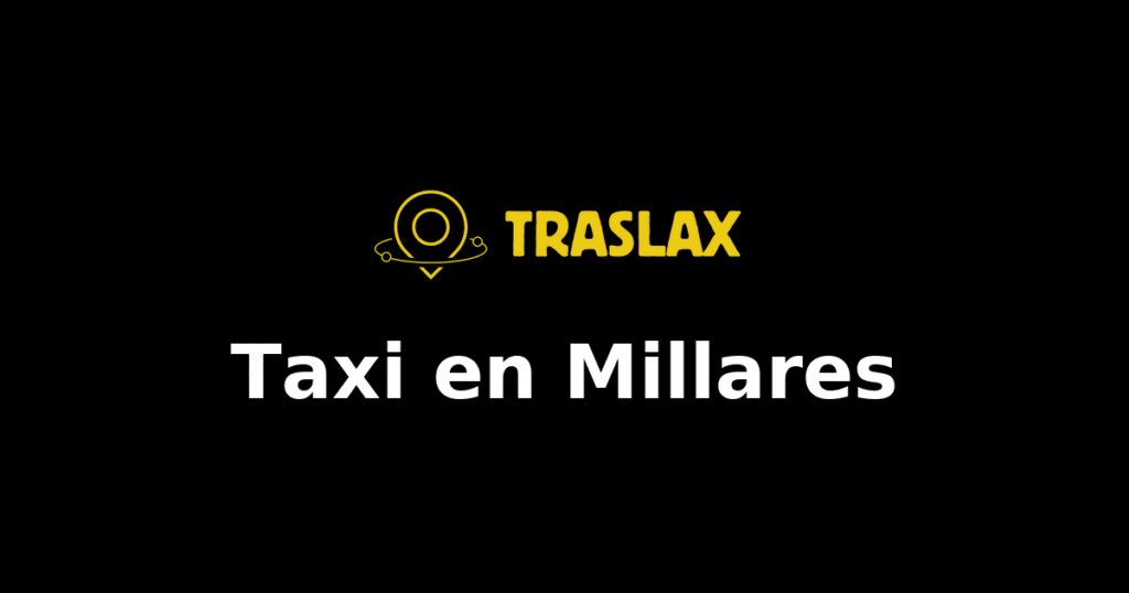 Taxi y traslado en Millares