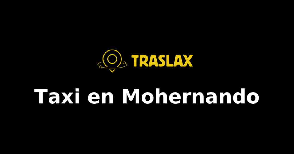 Taxi y traslado en Mohernando