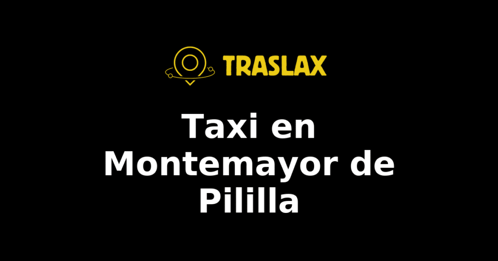 Taxi y traslado en Montemayor de Pililla
