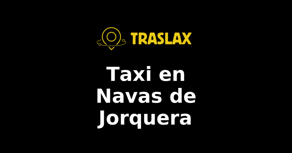 Taxi y traslado en Navas de Jorquera