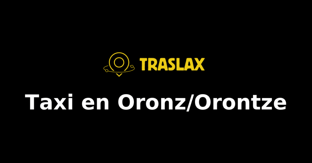Taxi y traslado en Oronz/Orontze