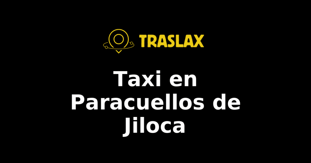 Taxi y traslado en Paracuellos de Jiloca