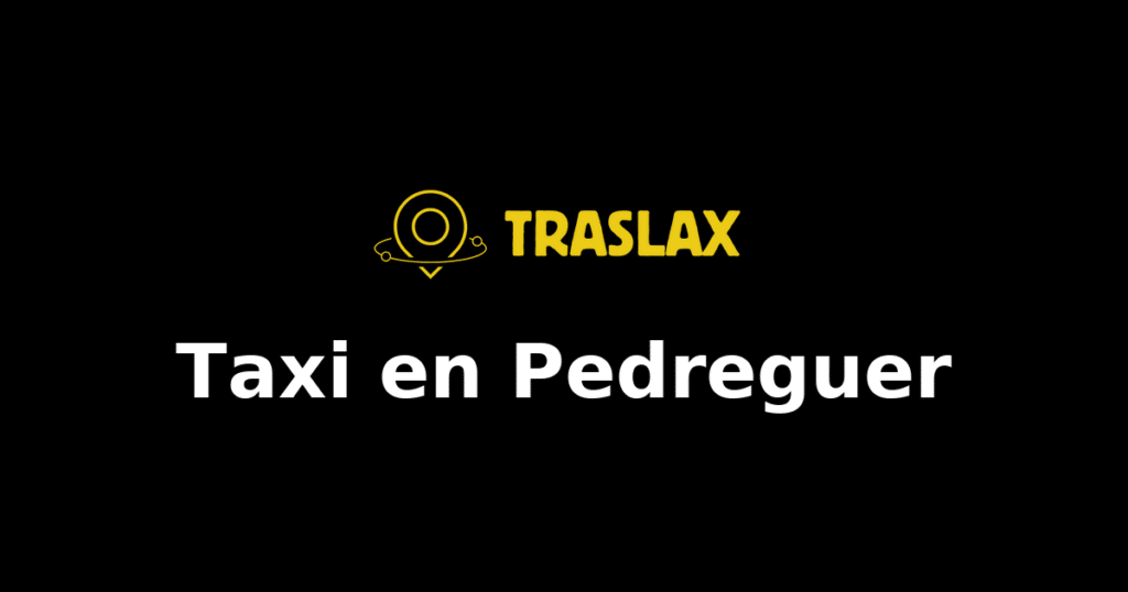 Taxi y traslado en Pedreguer