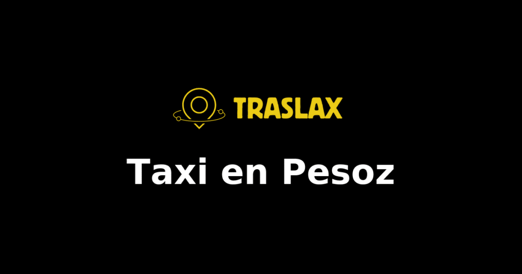Taxi y traslado en Pesoz