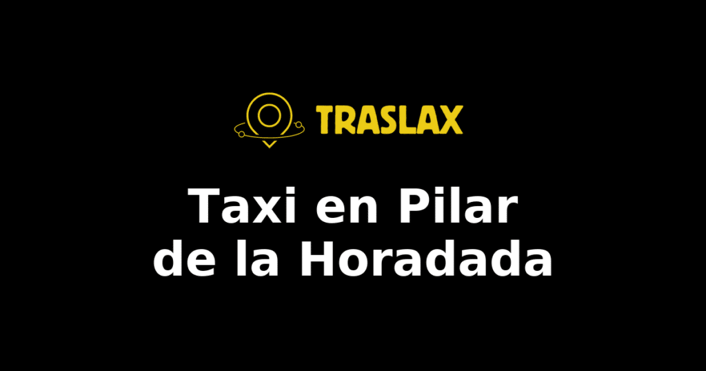 Taxi y traslado en Pilar de la Horadada