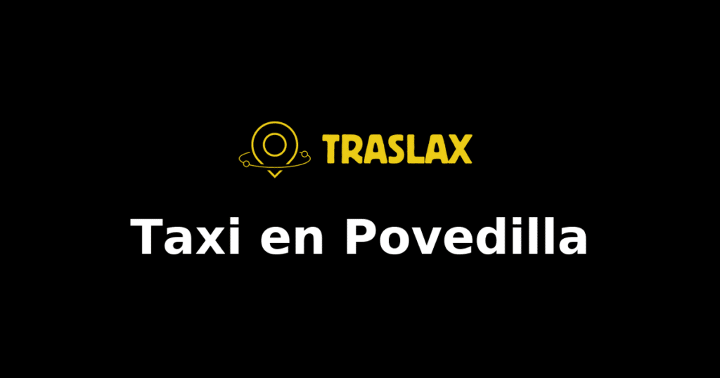 Taxi y traslado en Povedilla